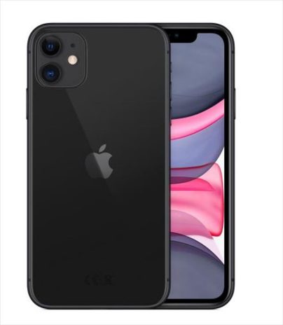 APPLE - iPhone 11 64GB (Senza accessori)-Nero