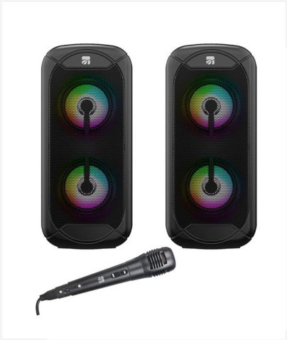 XTREME - SPEAKER WIRELESS BT TWIN TOWER-NERO