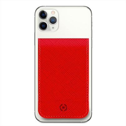 CELLY - CARDVRD - PORTACARTE MAGNETICO-ROSSO/SIMILPELLE