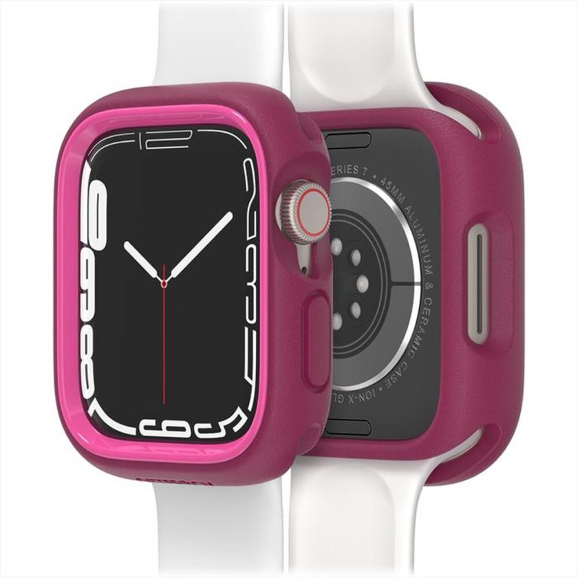 OTTERBOX - EXO EDGE CUSTODIA PER APPLE WATCH SERIE 9/8/7 45MM-Rosa