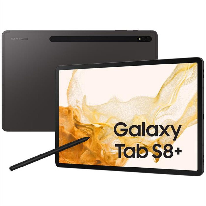 SAMSUNG - GALAXY TAB S8+ 5G 256GB-Graphite