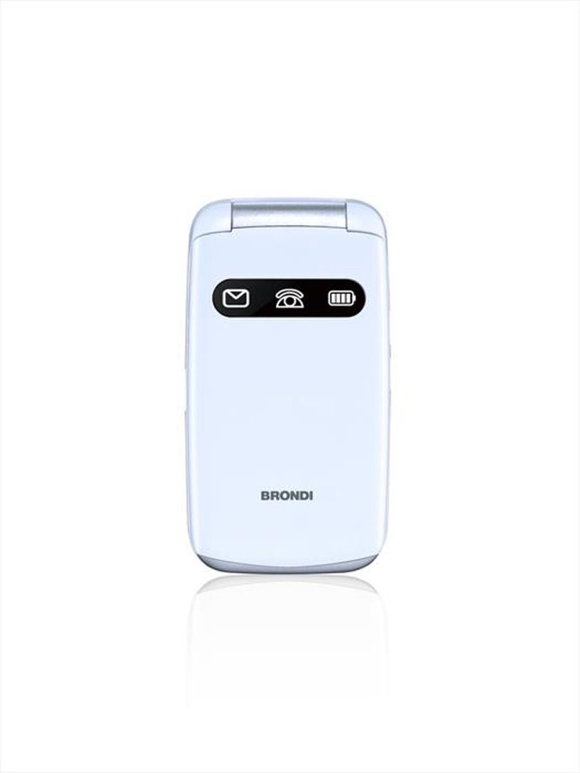 BRONDI - Cellulare AMICO FAVOLOSO-WHITE METAL