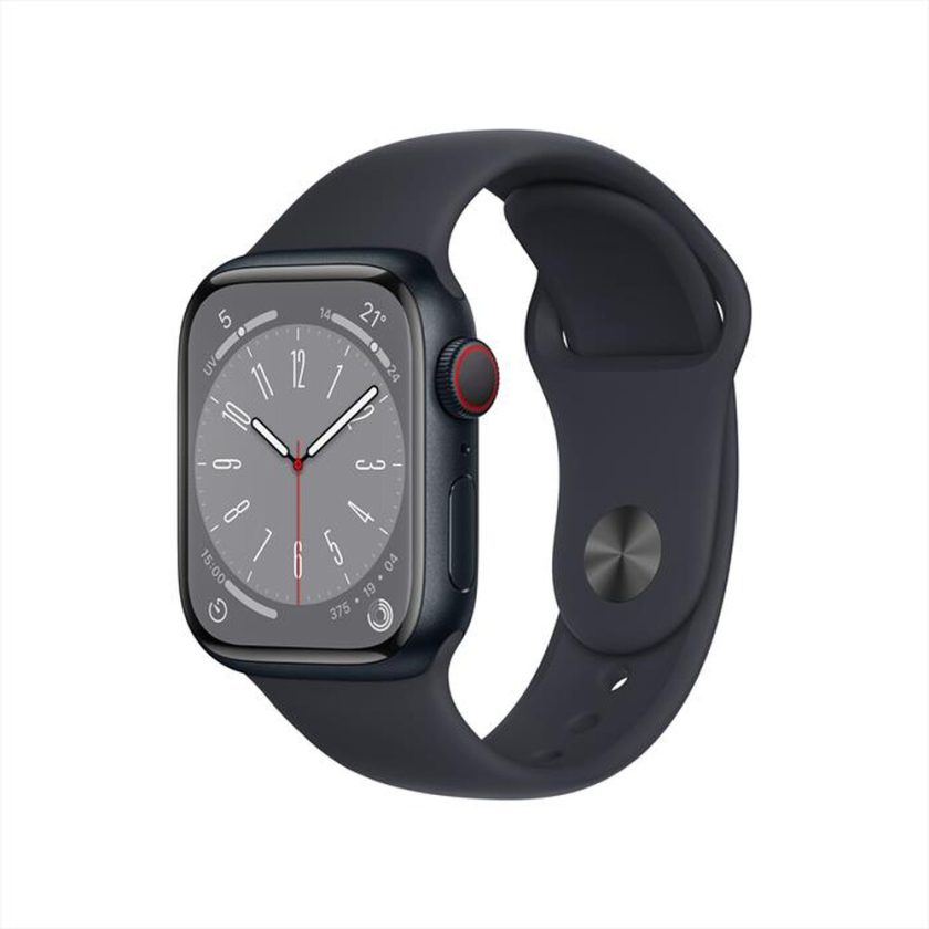 APPLE - Watch Series 8 GPS + Cellular 41mm Alluminio-Mezzanotte