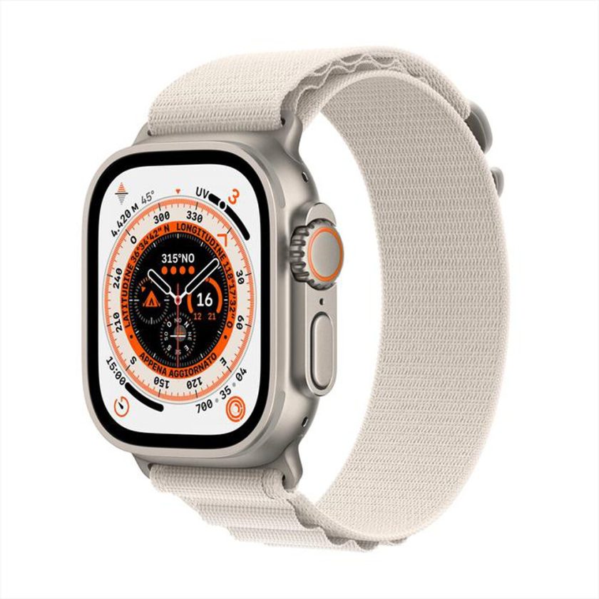 APPLE - Watch Ultra GPS + Cellular 49mm Small-Alpine Galassia