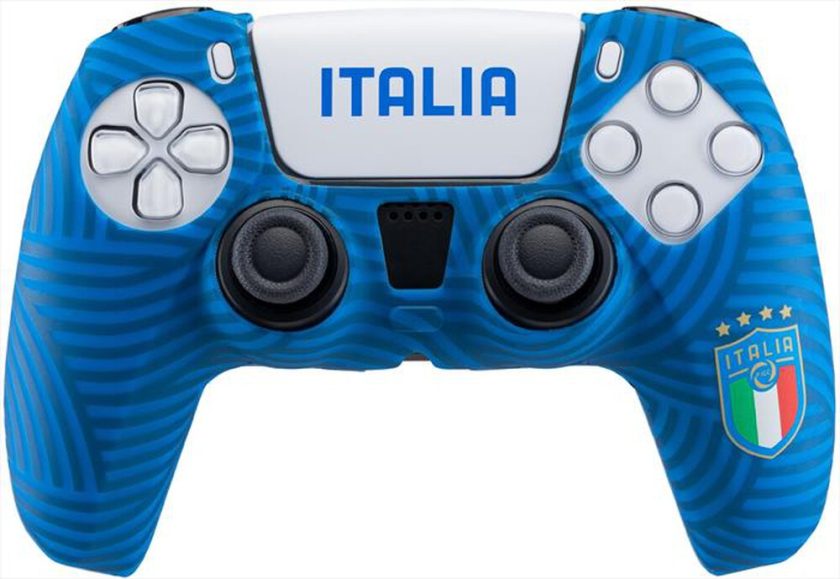 QUBICK - CONTROLLER SKIN FIGC-NAZIONALE ITALIANA DI CALCIO-AZZURRO BIANCO