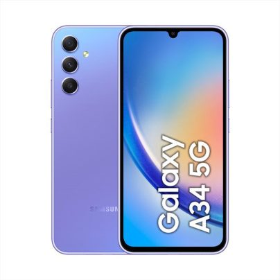 SAMSUNG GALAXY A34 5G 128GB - Awesome Violet