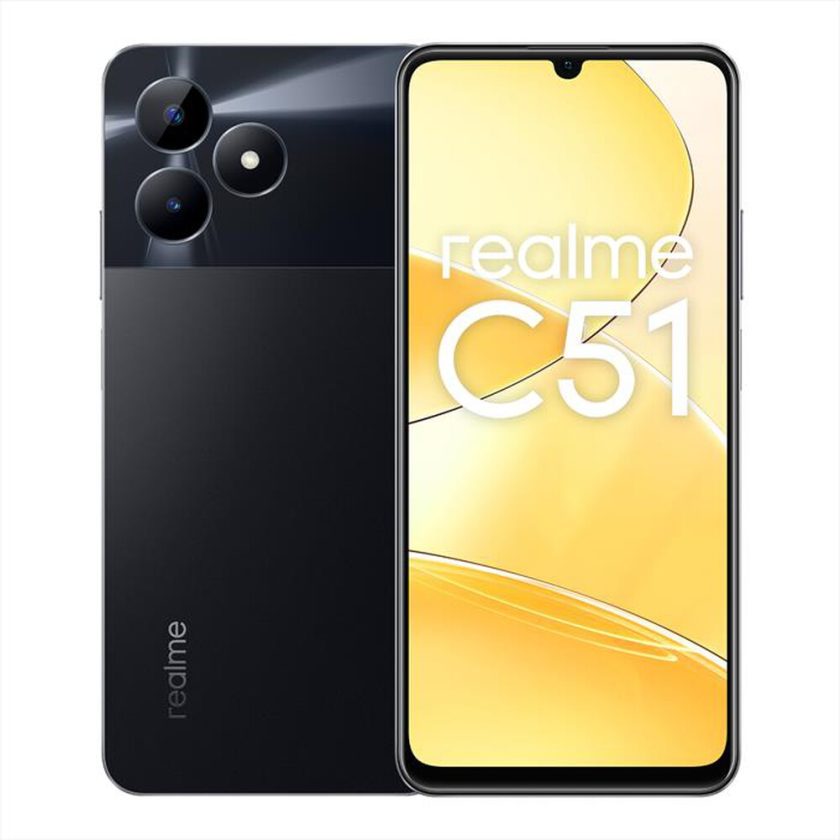 REALME - Smartphone REALME C51 (128GB 4GB) INT+NFC-Carbon Black