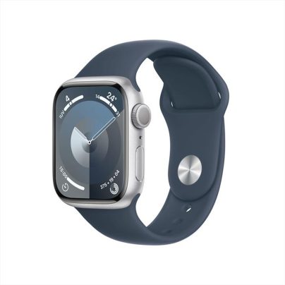 APPLE - Watch Series 9 GPS Cassa 41mm - M/L-Blu Tempesta