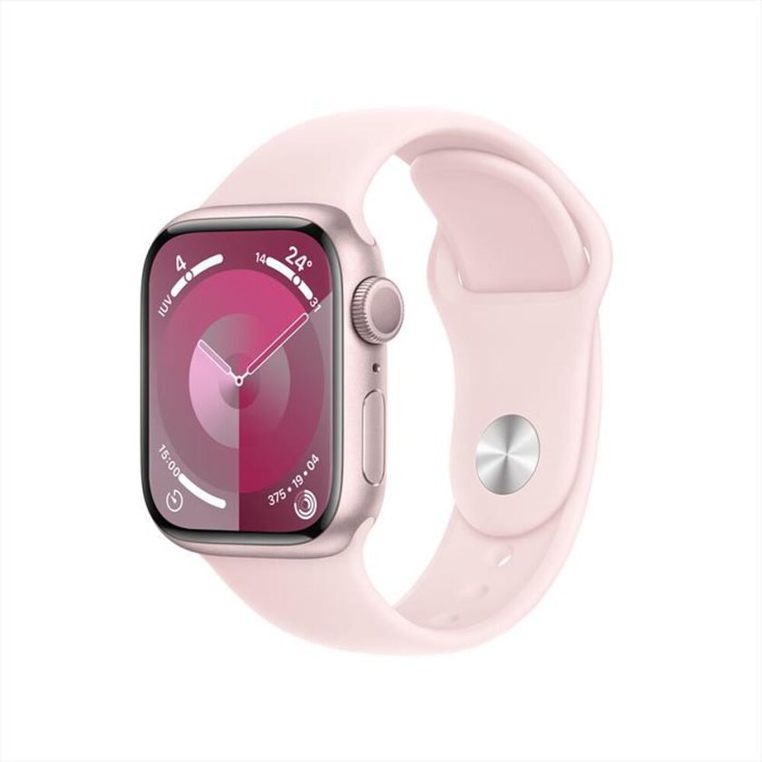 APPLE - Watch Series 9 GPS Cassa 41mm - M/L-Rosa Confetto