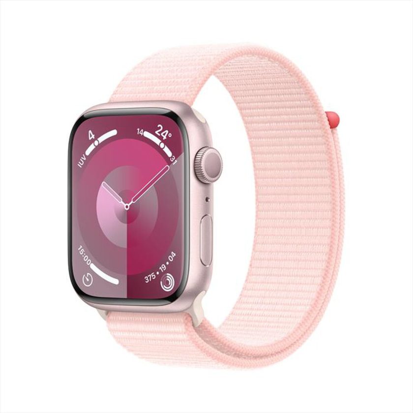 APPLE - Watch Series 9 GPS Cassa 45mm-Rosa Confetto