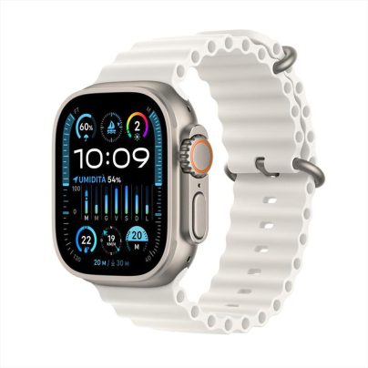 APPLE - Watch Ultra 2 GPS + Cellular Cassa 49mm-Bianco