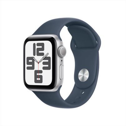 APPLE - Watch SE GPS Cassa 40mm - M/L-Blu Tempesta