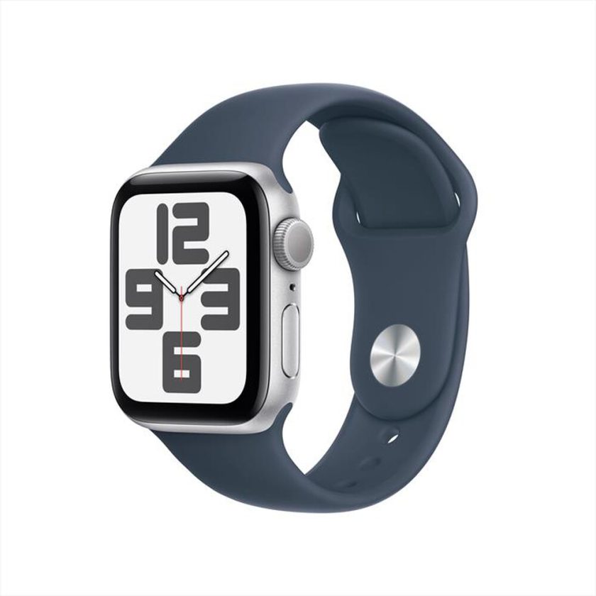 APPLE - Watch SE GPS Cassa 40mm - M/L-Blu Tempesta