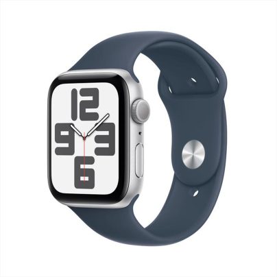 APPLE - Watch SE GPS Cassa 44mm - S/M-Blu Tempesta