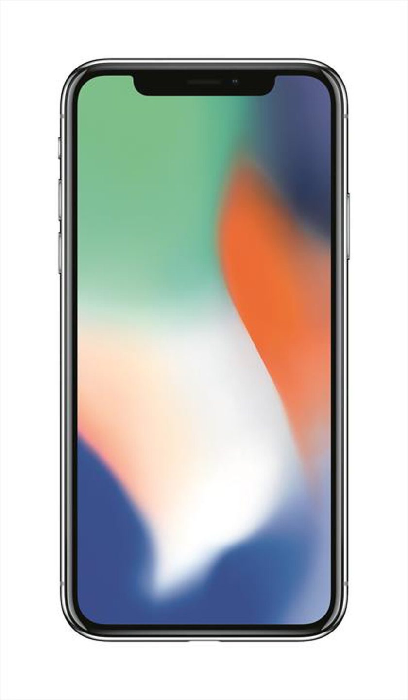 APPLE - iPhone X 64GB OTTIMO BATTERIA NUOVA-Argento