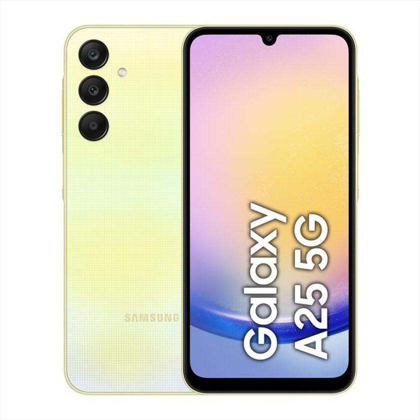 SAMSUNG GALAXY A25 256 GB - Yellow