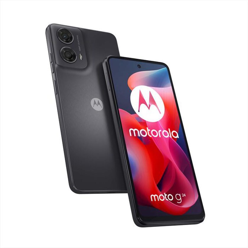 MOTOROLA - Smartphone MOTO G24 4/128GB - Matte Charcoal