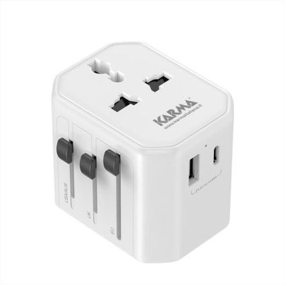 KARMA - Adattatore da viaggio CC 9600USB-Bianco