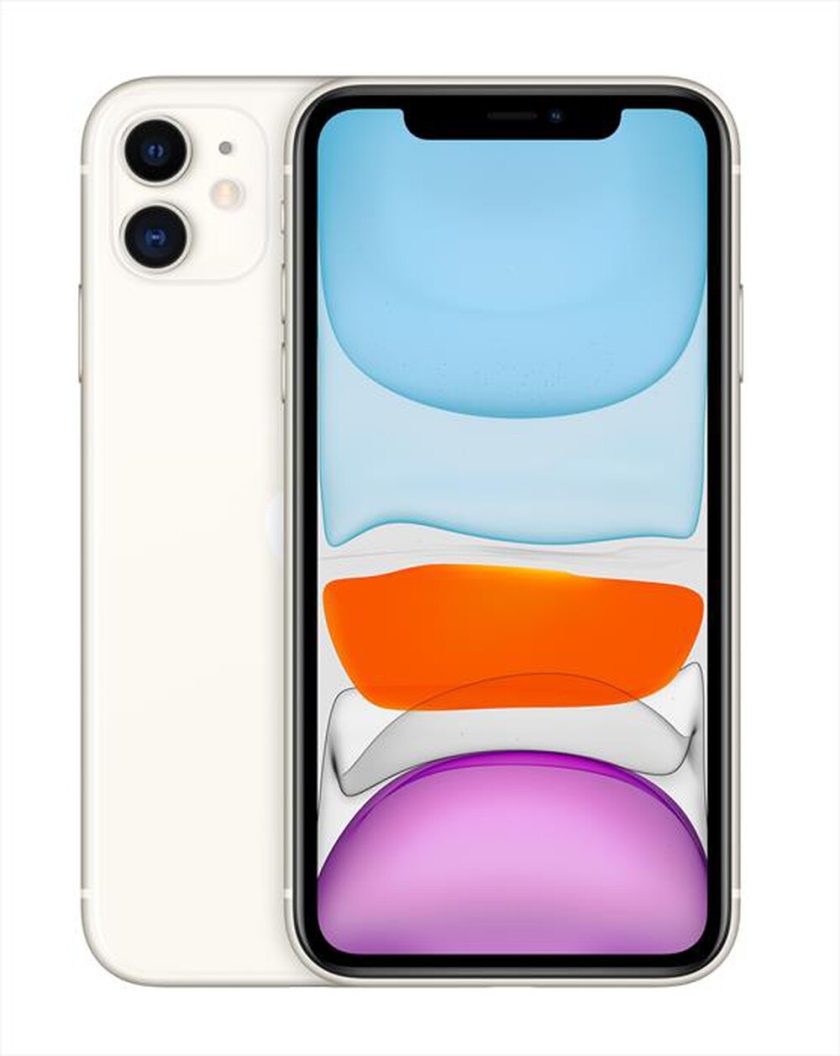 APPLE - iPhone 11 128GB BUONO BATTERIA NUOVA-Bianco