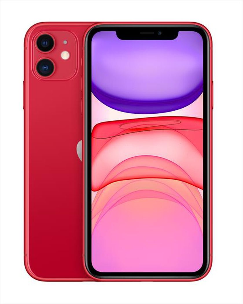 APPLE - iPhone 11 128GB OTTIMO BATTERIA NUOVA-Rosso