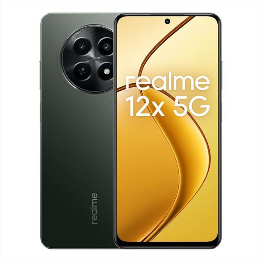 REALME - Smartphone REALME 12X 5G 256GB 8GB-Glowing Black