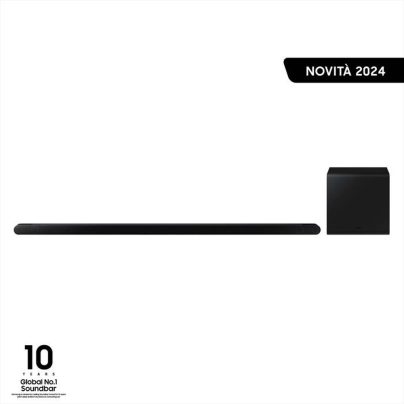 SAMSUNG - Soundbar HW-S800D/ZF 3.1.2 CANALI 330W 2024-TITAN BLACK