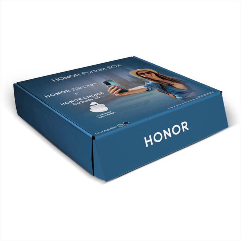 HONOR - Smartphone 200 LITE + CHOICE EARBUDS X5-Midnight Black