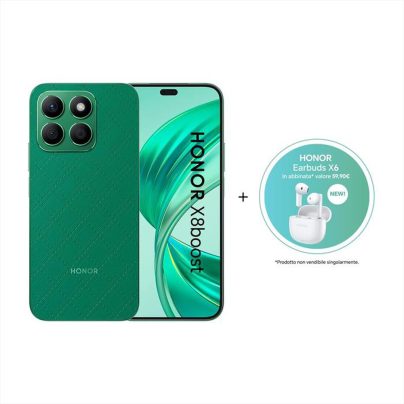 HONOR - Smartphone X8B (8/256GB) + X6-Glamorous Green/White