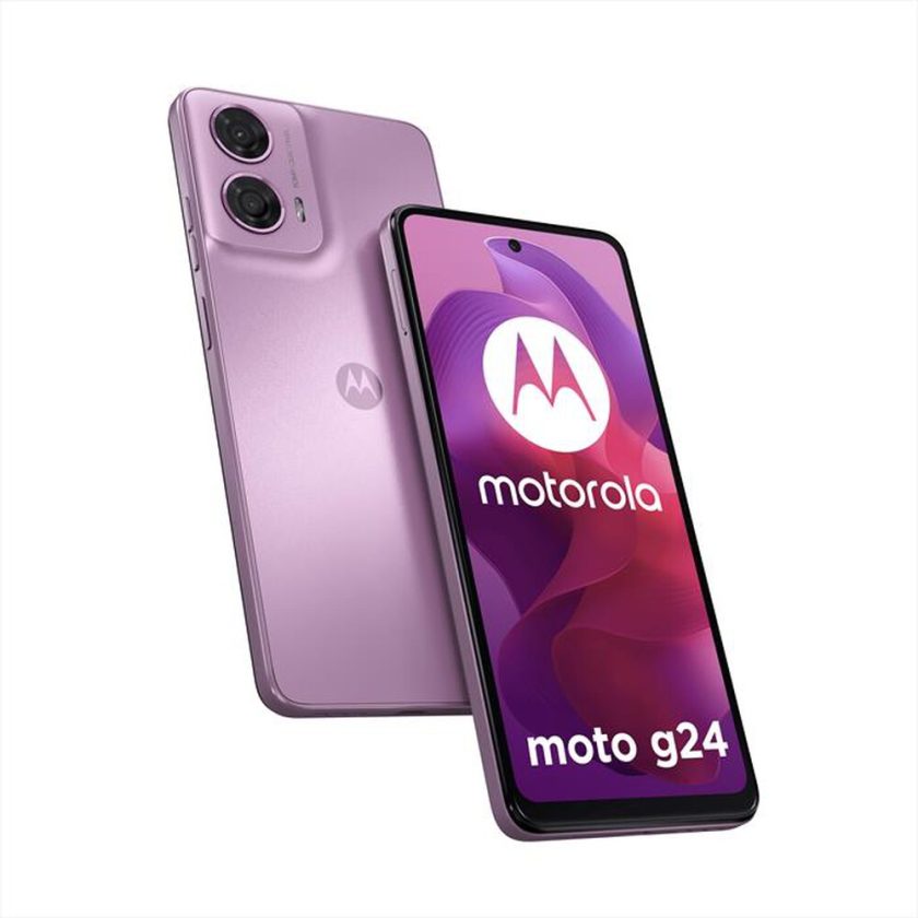 MOTOROLA - Smartphone MOTO G24 4/128GB - Pink Lavander