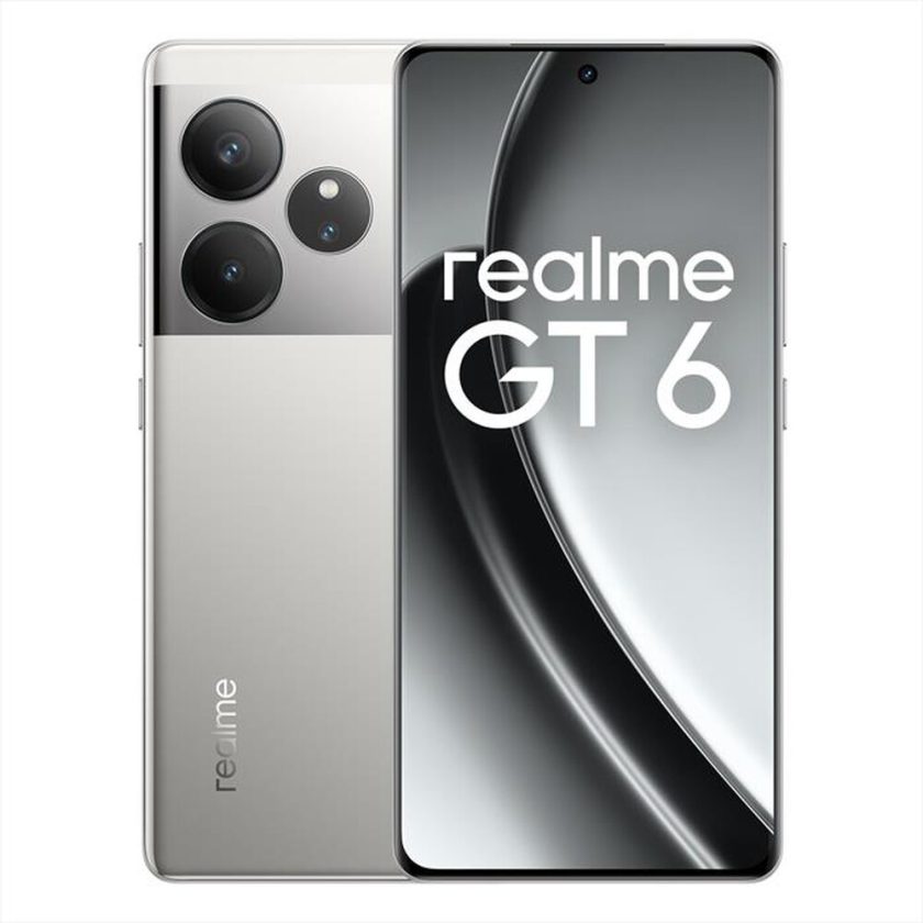 REALME - Smartphone REALME GT6 5G (512GB 16 GB)-Fluid Silver