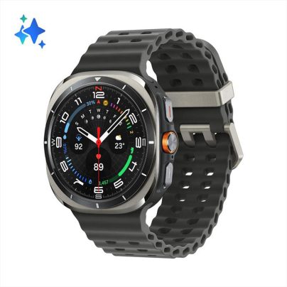 SAMSUNG - Galaxy Watch Ultra 47mm LTE-TITANIUM SILVER